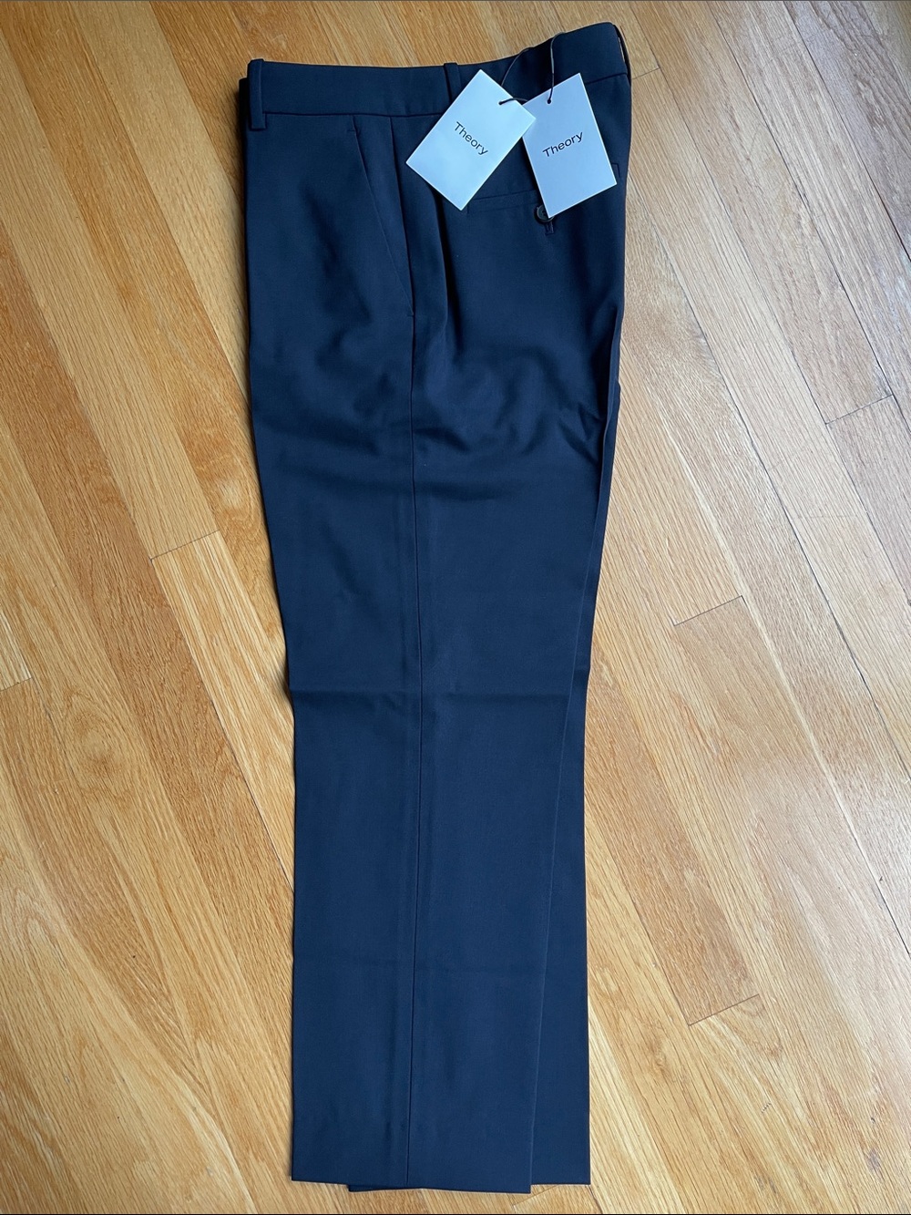 Theory Women’s Navy Dress Pants - Slim Tailored Cut